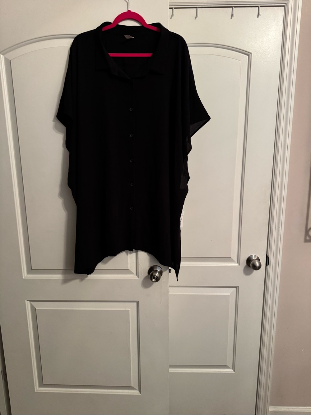 Swim Freshwater Black Cover -up Plus 3X NWT